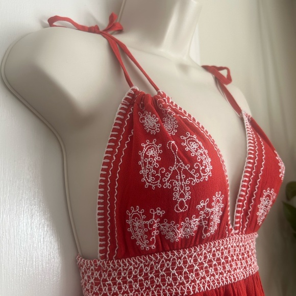 Lulu's Embroidered Maxi Dress - Picture 4 of 10